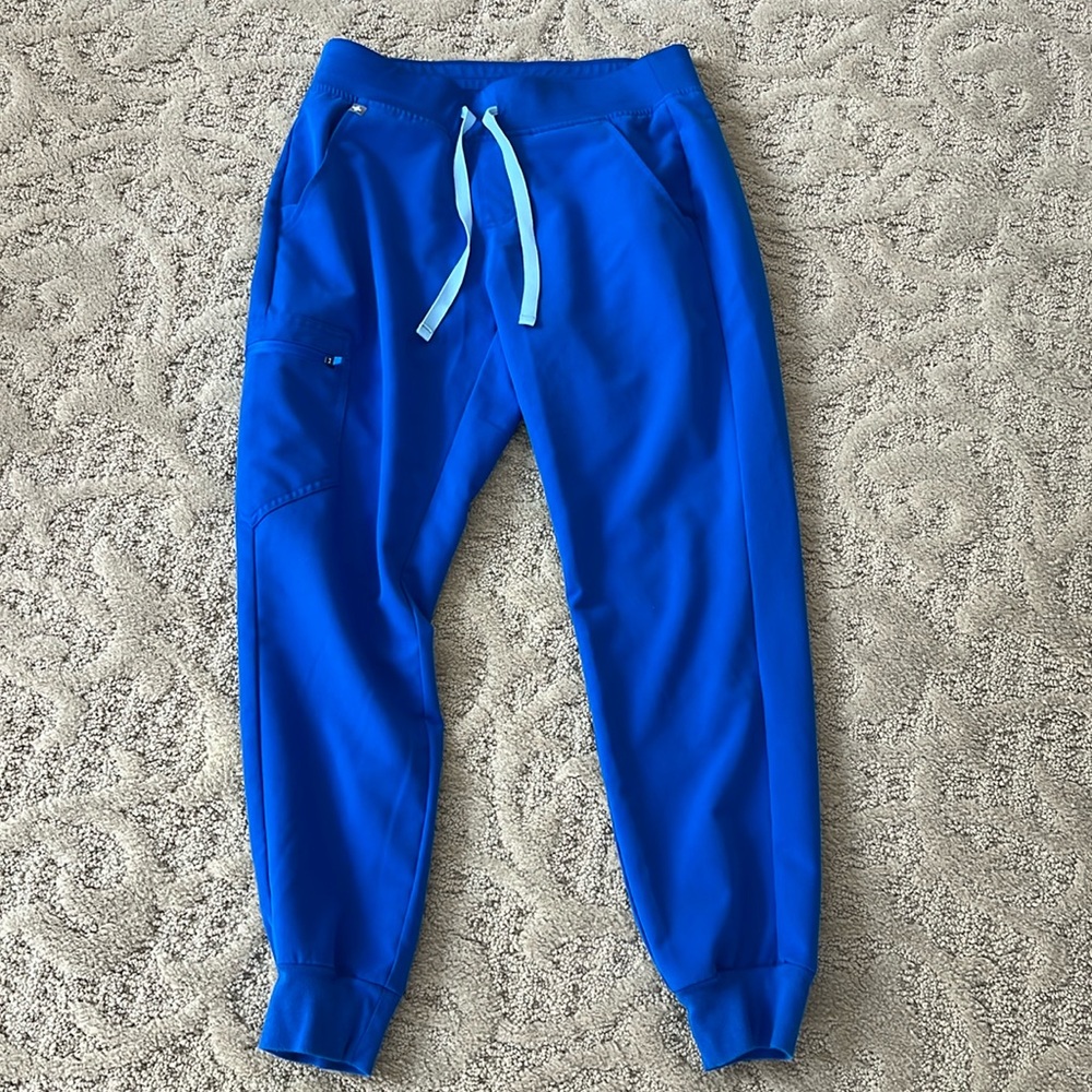 Figs Technical Collection Zamora Jogger Scrubs Blue Size S/P